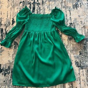 Lilly Pulitzer Vibrant Green Formal Kids Dress